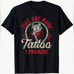 Men’s Tattoo Graphic T-Shirt- XL